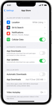 ios-16-iphone-13-pro-settings-app-store